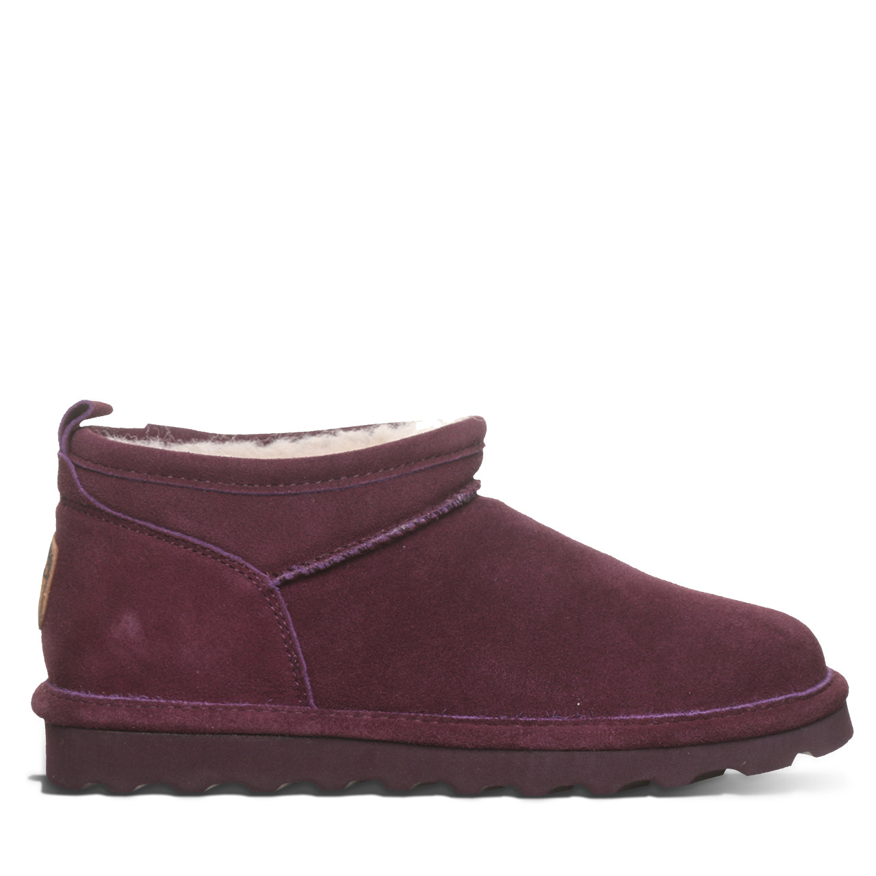 SUPER SHORTY WIDE EGGPLANT – BEARPAW Shoes