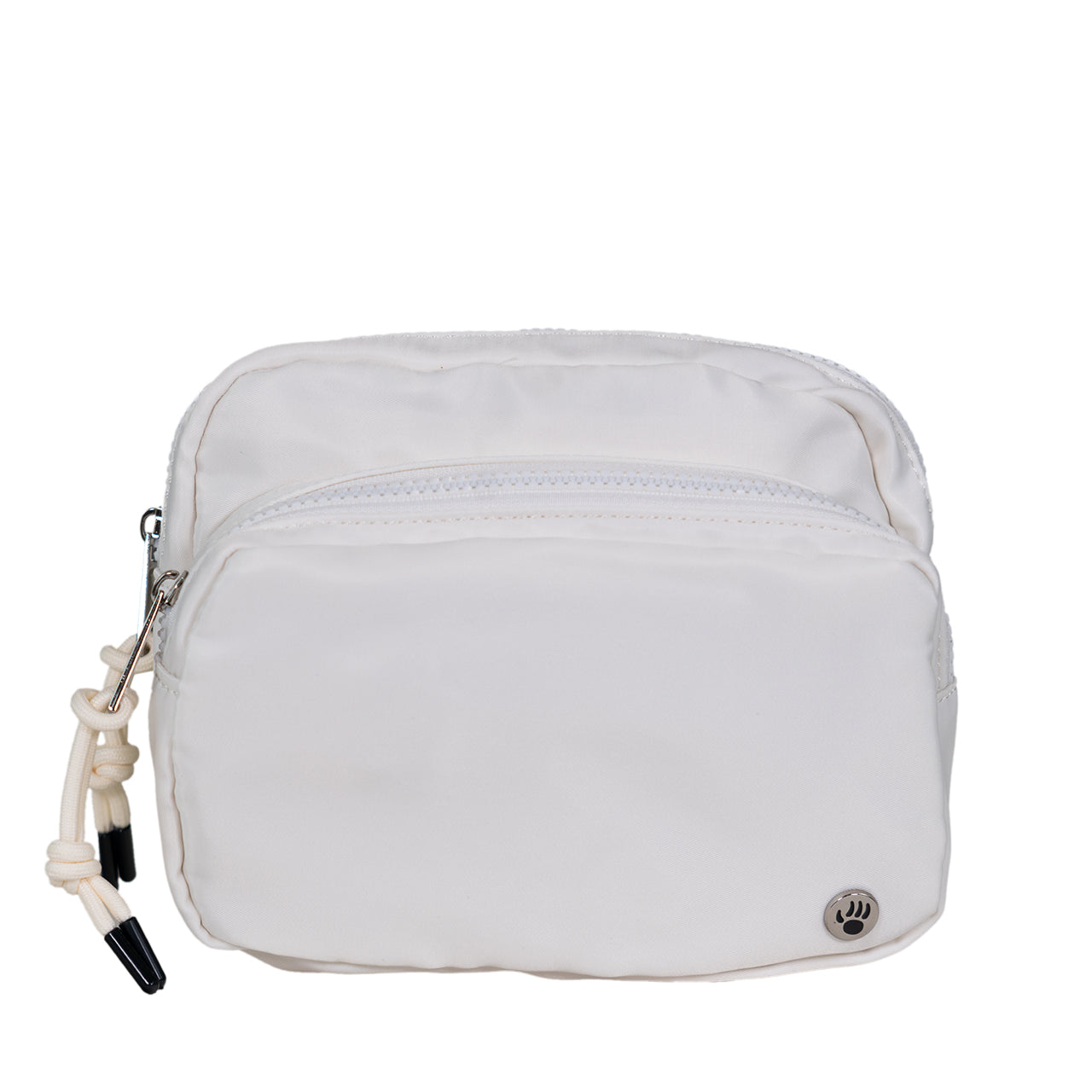 SQUARE DOUBLE ZIP WAIST BAG/SLING IVORY – BEARPAW Shoes