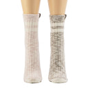 LADIES LOUNGE ANKLET 2PK SIMPLY TAUPE