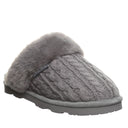 RUMIE CABLE KNIT CHARCOAL