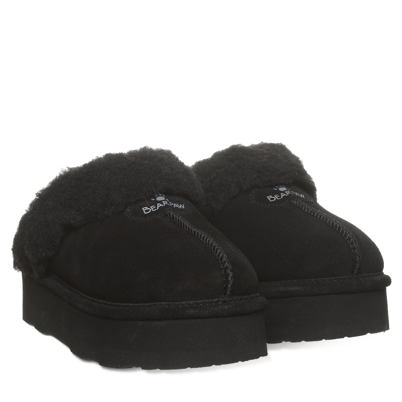 RETRO LOKI BLACK/BLACK – BEARPAW Shoes - Main Image