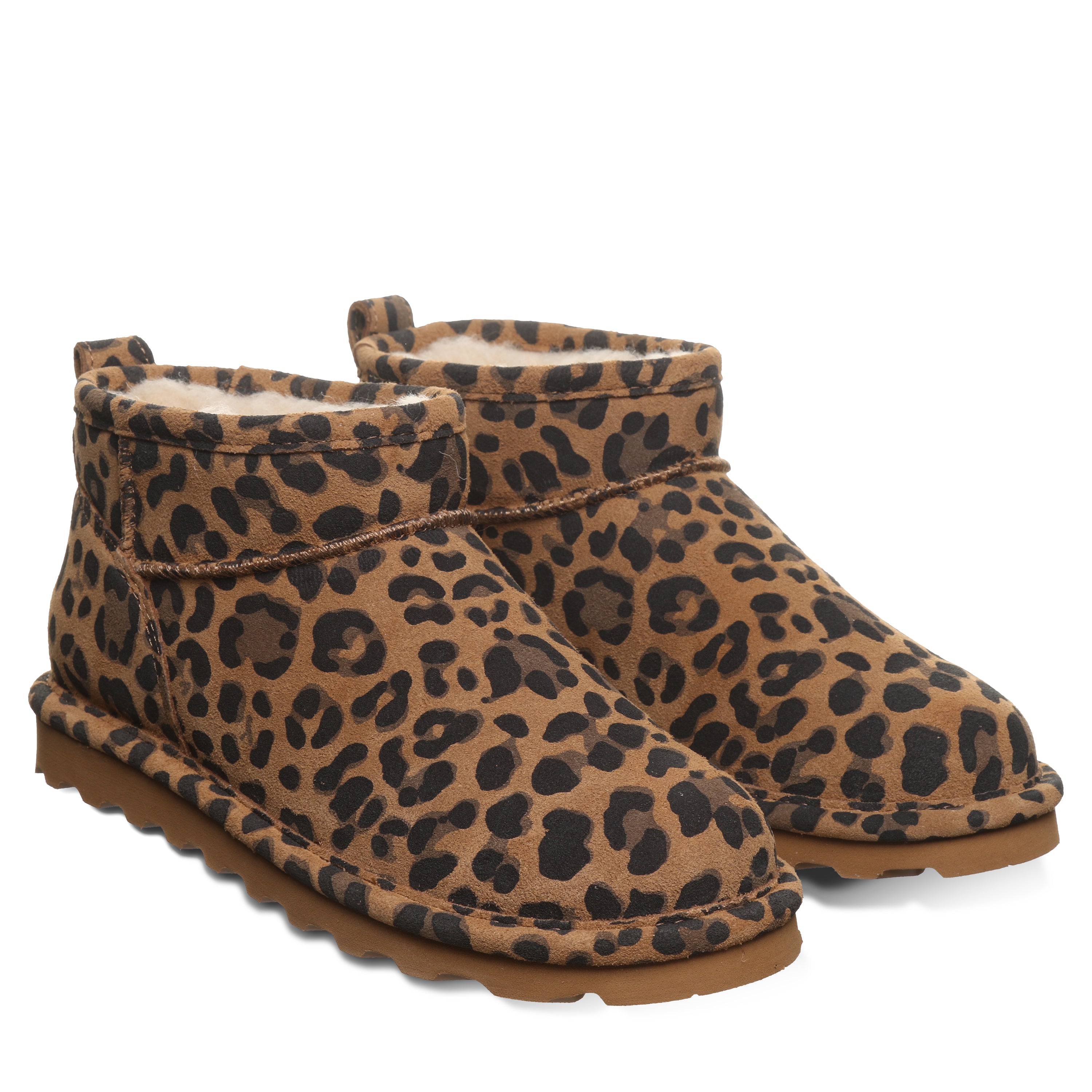 SHORTY EXOTIC TOBACCO LEOPARD – BEARPAW Shoes