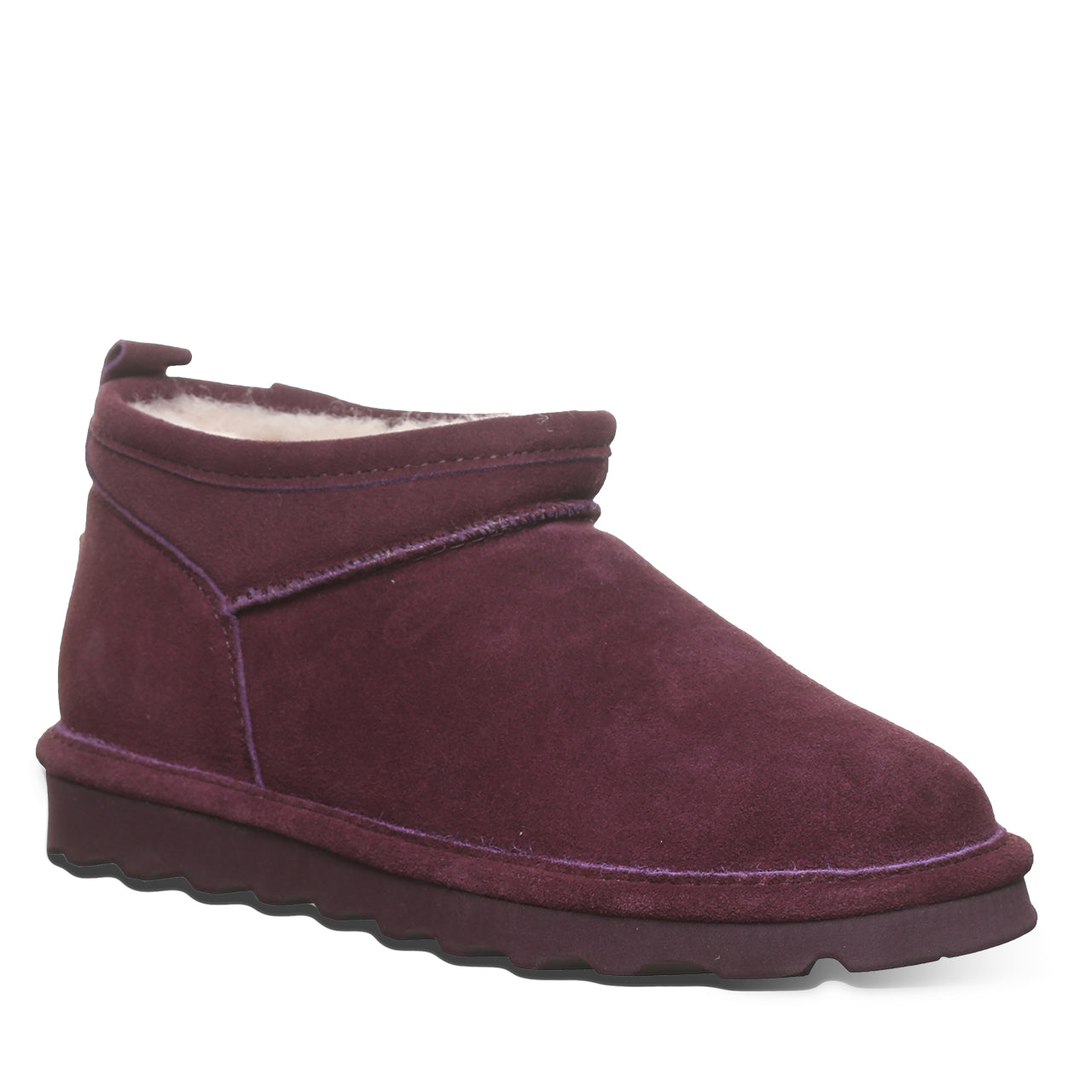 SUPER SHORTY WIDE EGGPLANT – BEARPAW Shoes