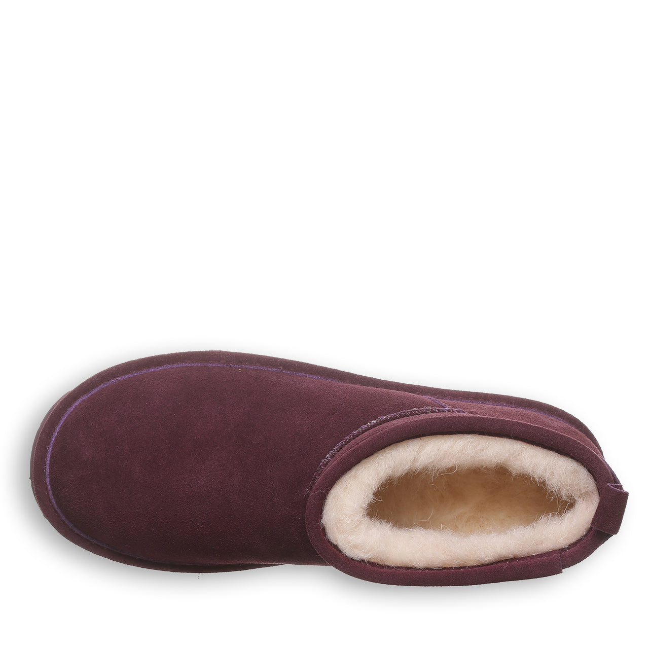 SUPER SHORTY WIDE EGGPLANT – BEARPAW Shoes