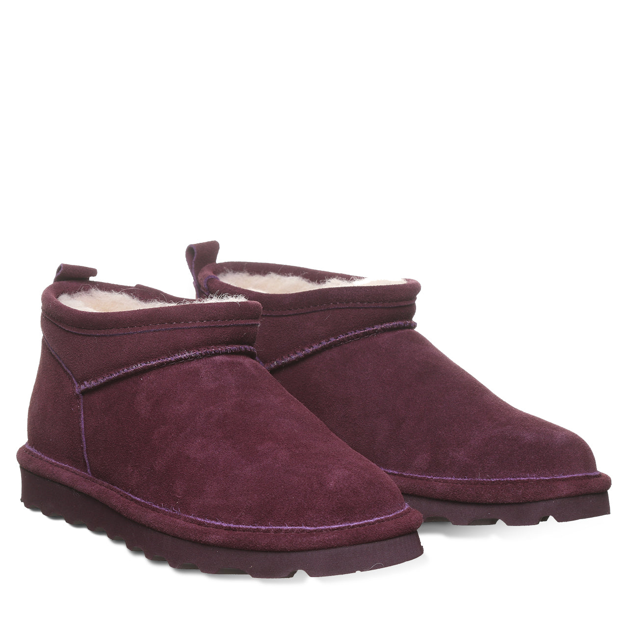 SUPER SHORTY WIDE EGGPLANT – BEARPAW Shoes