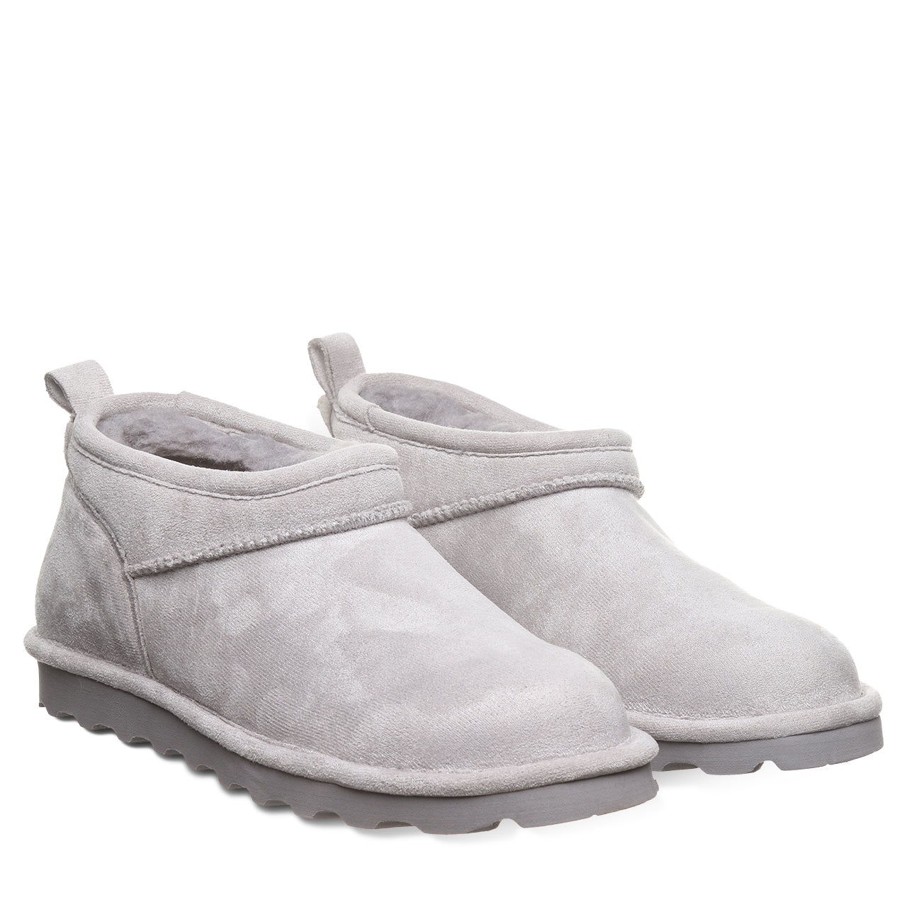 SUPER SHORTY VEGAN GRAY FOG – BEARPAW Shoes