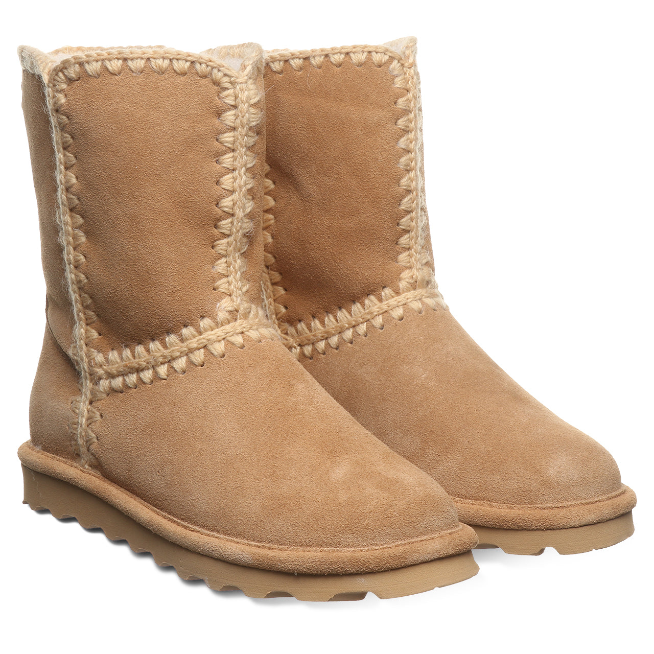 ELLE SHORT CROCHET ICED COFFEE – BEARPAW Shoes