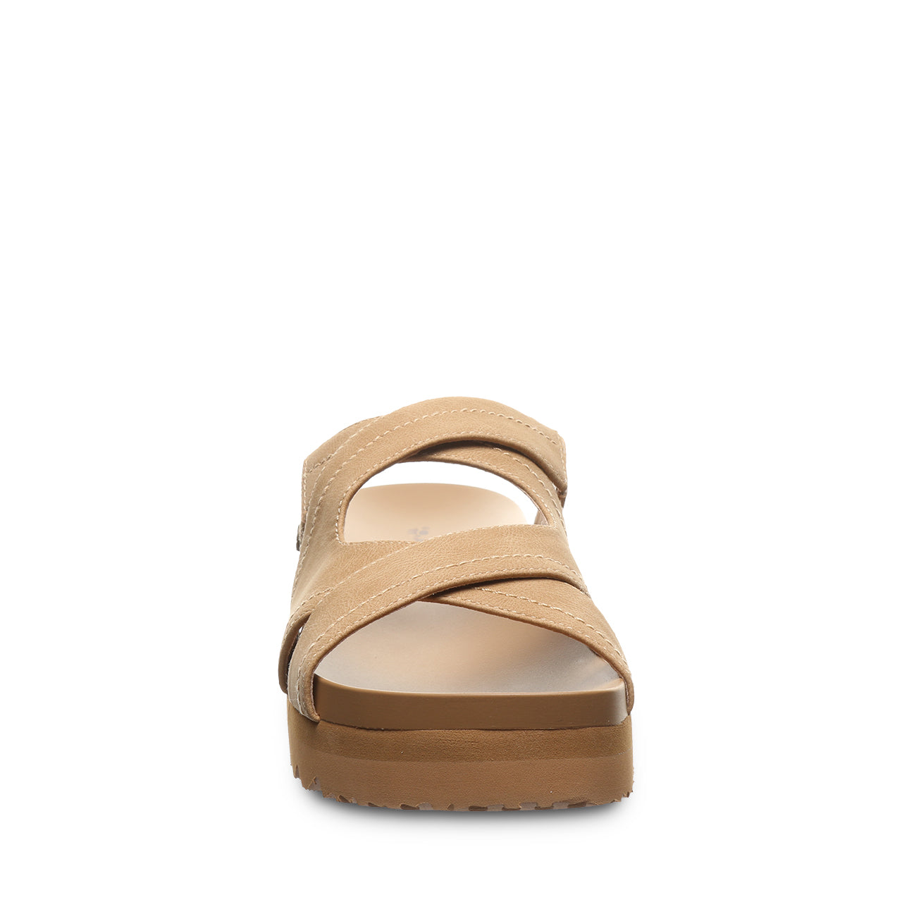 Crux Iced Coffee Platform Sandal With Crisscross Straps – BEARPAW