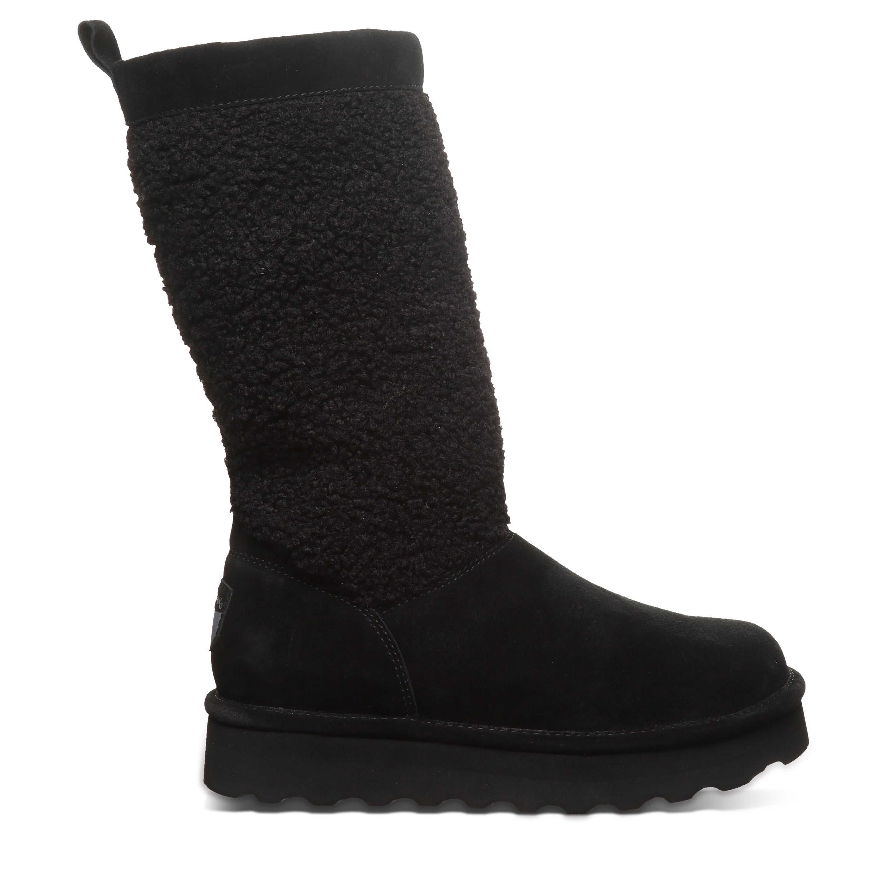 SNUGGLE MURPHY PLATFORM LO BLACK – BEARPAW Shoes