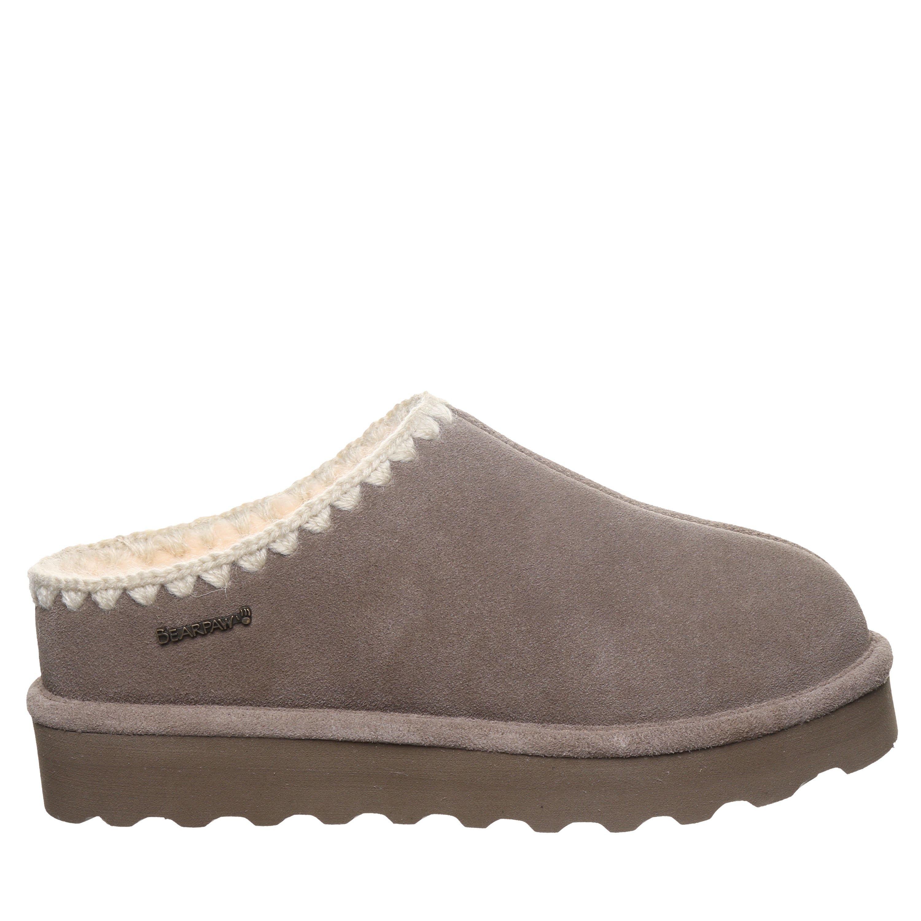 Crochet Martis Morel Platform Slipper With Crochet Trim – BEARPAW