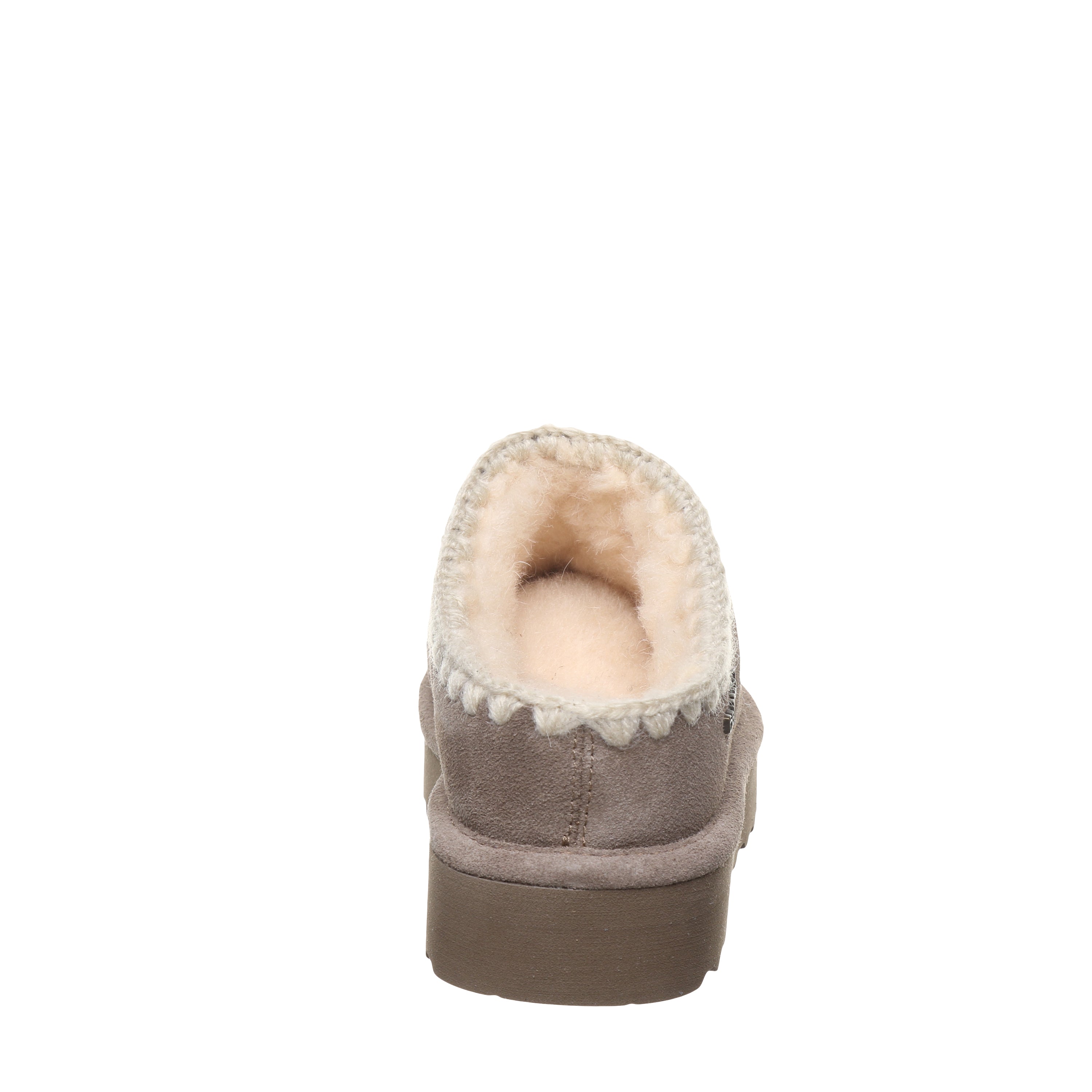 Crochet Martis Morel Platform Slipper With Crochet Trim – BEARPAW
