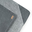 COZY HOODED THROW CHARCOAL