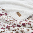 BADGER THROW FAIRISLE