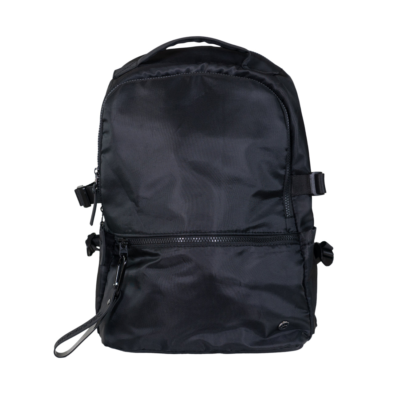 black nylon backpack laptop Large | Ready & Water Resistant and Taupe Voyage Nylon Commuter Backpack in