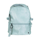 SPORTY NYLON SQUARE BACKPACK SAGE