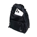 SPORTY CONVERTIBLE BACKPACK/SLING BLACK