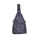 SPORTY CONVERTIBLE BACKPACK/SLING DARK GRAY
