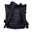 CONVERTIBLE NYLON TOTE / BACKPACK BLACK